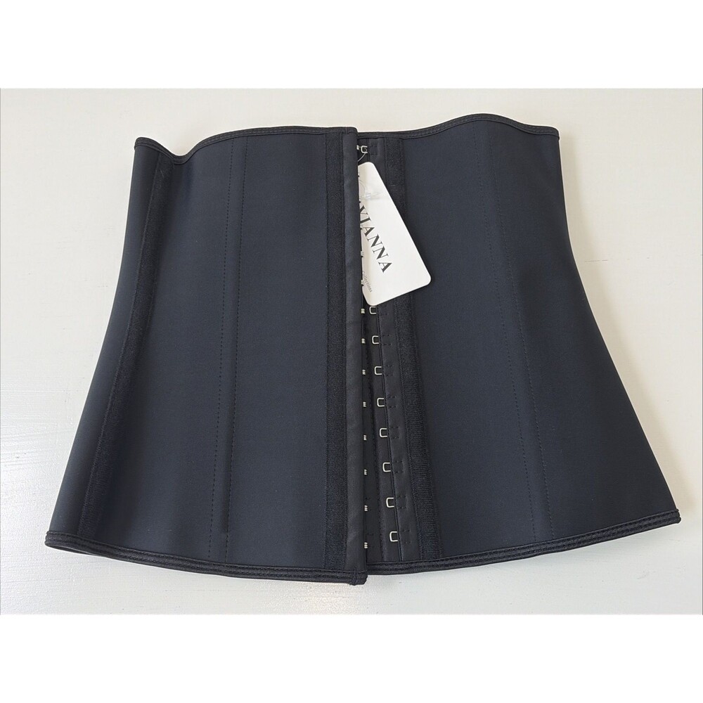 YIANNA Faja Colombiana Body Shaper Waist Trainer Tummy Control Black Size Small